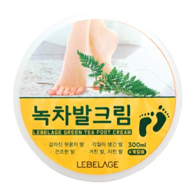 Крем для ног с экстрактом зеленого чая, 300 мл — Green Tea Foot Cream