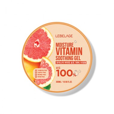 Увлажняющий успокаивающий гель с витаминами, 300 мл — Moisture Vitamin Purity 100% Soothing Gel