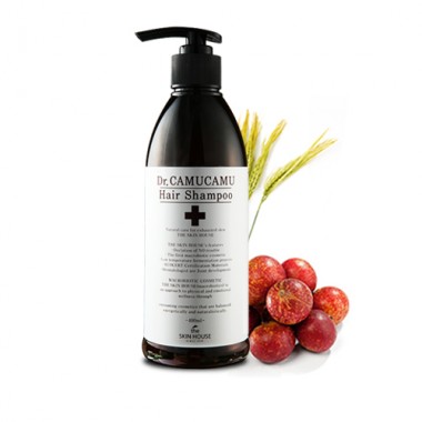 Шампунь для волос с экстрактом ягод каму-каму, 400 мл — Dr.Camucamu Hair Shampoo